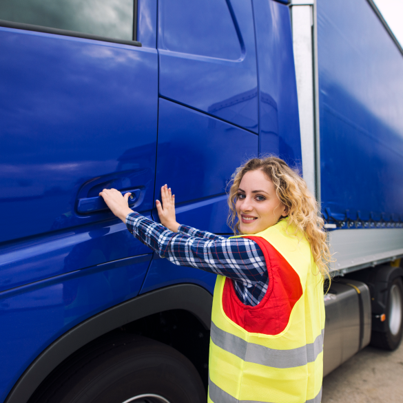Alexandrine TOMASI, chauffeur PL en CDI-Intérimaire à Chambéry